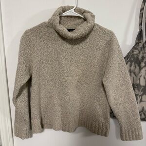 Sonoma Beige Cowl Neck Sweater